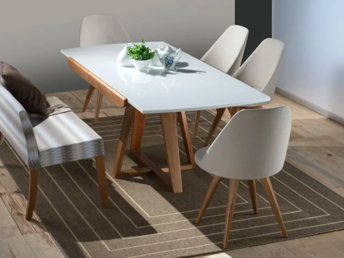 Silla Lucy tela easy clean - Sillas, Uruguay | Arquetipo, vista 3