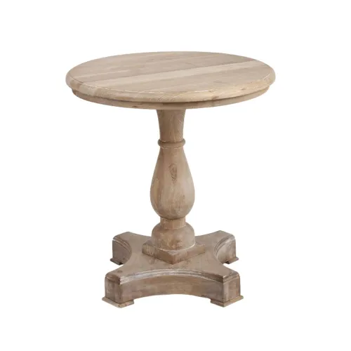 Mesa Auxiliar de Roble - Diotima en Madera natural - Mesas de living, Uruguay | Ecowood