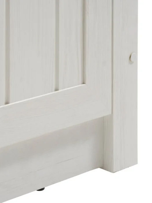 Estructura cama MARKSKEL 1 Plaza 90x190 blanco / roble natural - Dormitorio, Uruguay | JYSK, vista 3