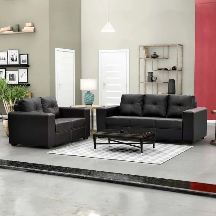 Sillón Bert - 3 cuerpos Negro en Negro - Sillones y sofás, Uruguay | Ecowood, vista 2