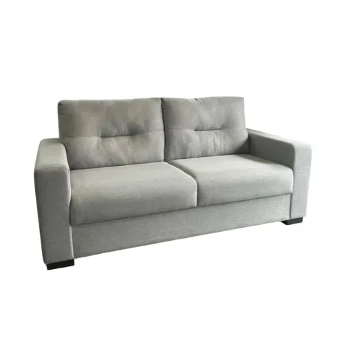 SOFA 3 CUERPOS - TAPIZADO TELA GRIS CLARO en Gris - Sillones y sofás, Uruguay | Champagne Home