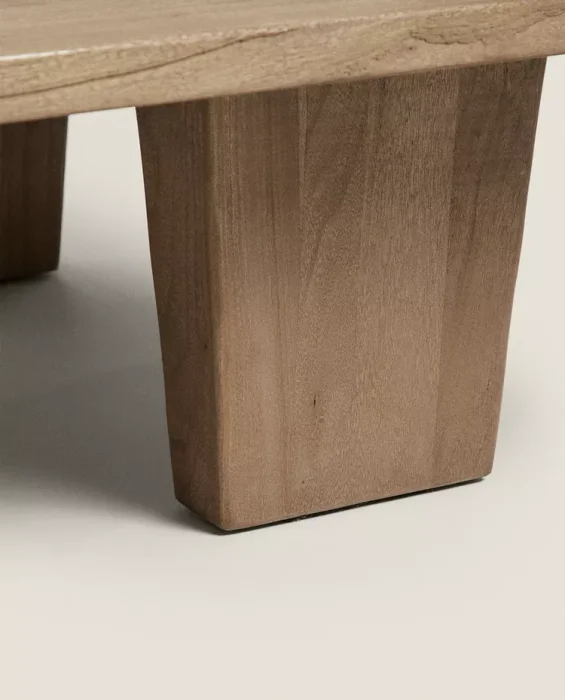 MESA CENTRO MADERA OLMO en Marrón - Mesas de living, Uruguay | Zara Home, vista 5
