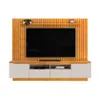 Rack Tv Panel Mueble Living Hasta Led 65 Petrus en Marrón - Escritorios y sillas de escritorio, Uruguay | Soy Hogar, vista 1 de 5