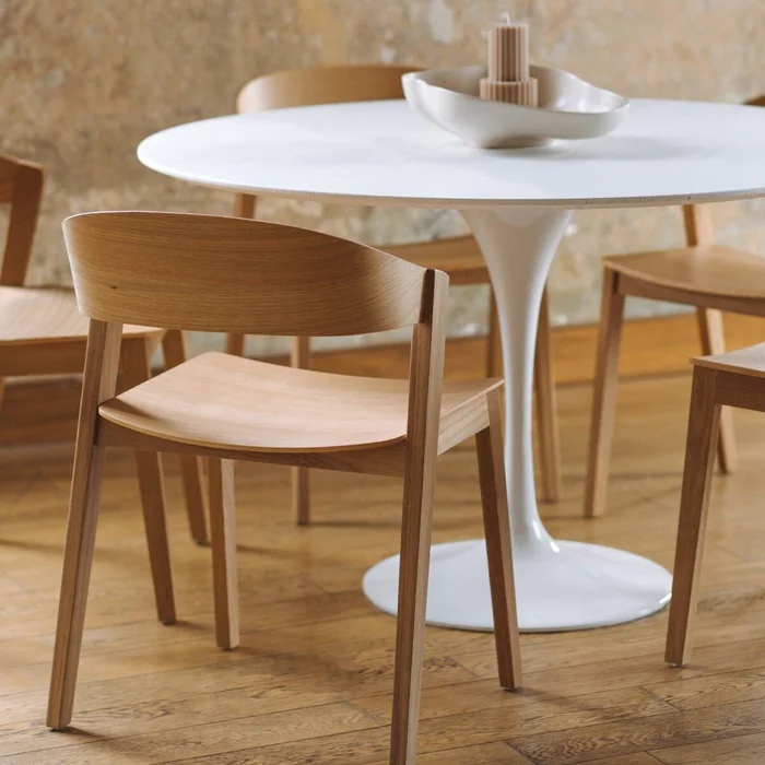 Silla Oslo - Natural en Madera natural - Sillas, Uruguay | Samic, vista 2
