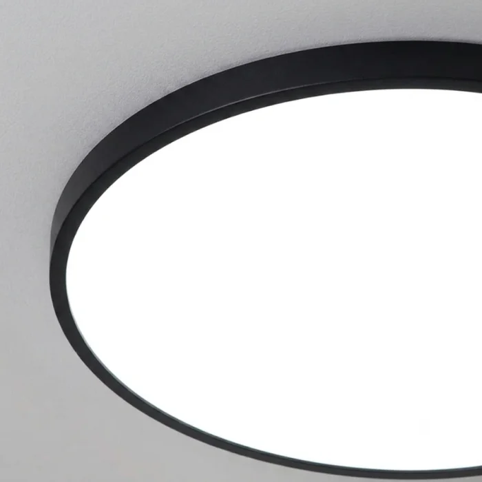 Panel LED Merlina Negro Ø60CM 48W en Negro - Lámparas colgantes, Uruguay | Serlux, vista 2