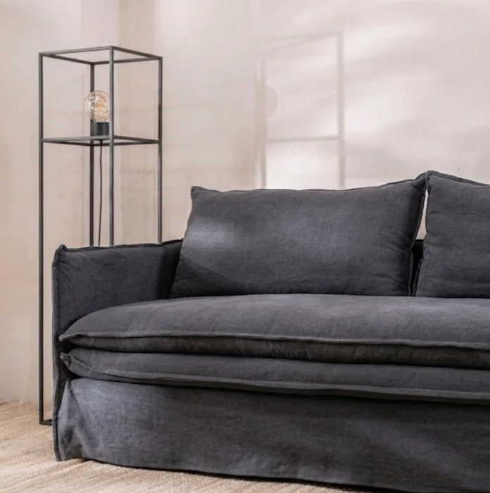 Sillón Manu 3 Cuerpos – Gris en Gris - Sillones y sofás, Uruguay | Berna Home, vista 3