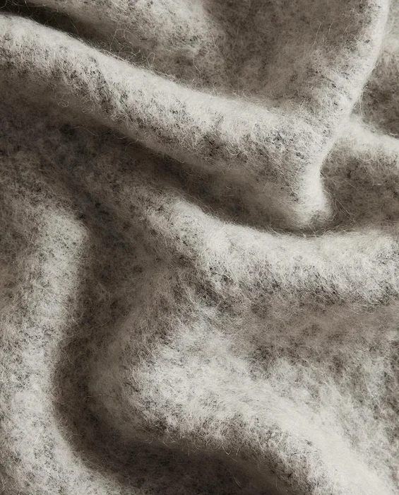 MANTA LANA en Gris - Textiles, Uruguay | Zara Home, vista 4