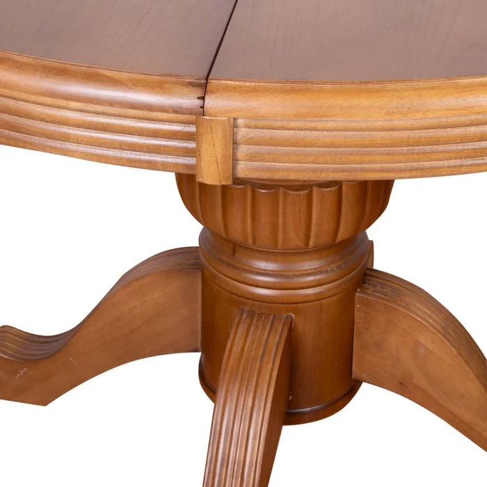 Mesa De Comedor Ext. Madera Marron Colonial en Marrón - Mesas de comedor, Uruguay | Divino, vista 5