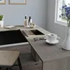 Escritorio en L con cajón - Sauder - Linea Beginnings en Gris - Escritorios y sillas de escritorio, Uruguay | Ecowood, vista 2 de 5