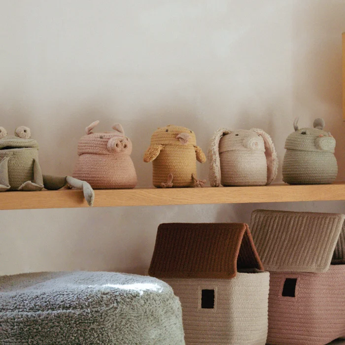 Canastos Animal Crew - Mini Rita the Rabbit en Beige - Canastos, Uruguay | Walnut, vista 5