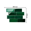 Azulejos adhesivos para cocina baño diseño ladrillo 10uds - Verde - Decoración, Uruguay | Buho Store, vista 5 de 5