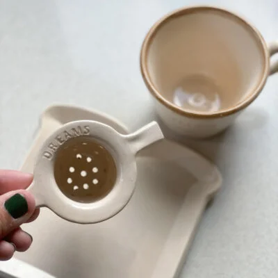 Infusionador de cerámica para té o hierbas en Beige - Decoración, Uruguay | Dreams On Time, vista 3