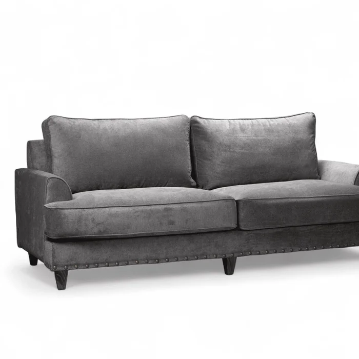 Sofá Vintage 2 cuerpos en Gris - Sillones y sofás, Uruguay | Diseno Montevideo, vista 3