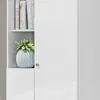 Multiuso Organizador Zapatera Lince 2 Puertas 7 Estantes con Nichos - Blanco en Blanco - Roperos y placares, Uruguay | Mulata, vista 7 de 9