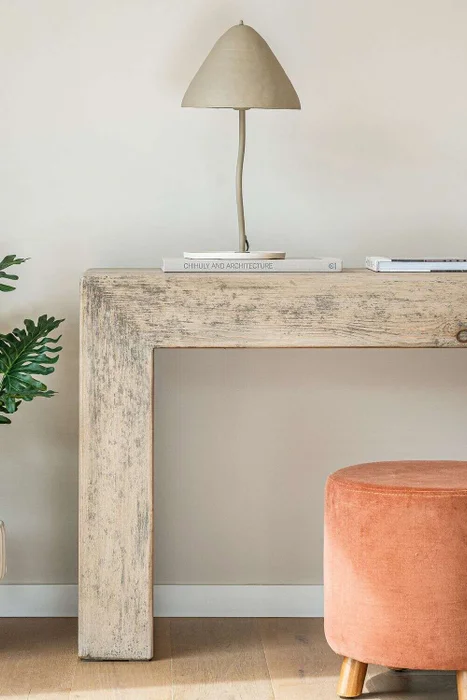 MESA DE ARRIMO / CONSOLA TAURET GRIS - 1.80 MTS en Madera natural - Bibliotecas, Uruguay | La Iberica, vista 9