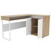 Escritorio esquinero Chicago - White y Aveiro en Blanco - Escritorios y sillas de escritorio, Uruguay | NYR, vista 3 de 5