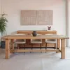 Mesa de Comedor Romana / Madera Reciclada en Madera natural - Mesas de comedor, Uruguay | Fabrica Italiana, vista 1 de 3