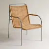 BUTACA RATÁN Y ACERO - Butacas, banquetas y puffs, Uruguay | Zara Home, vista 2 de 7