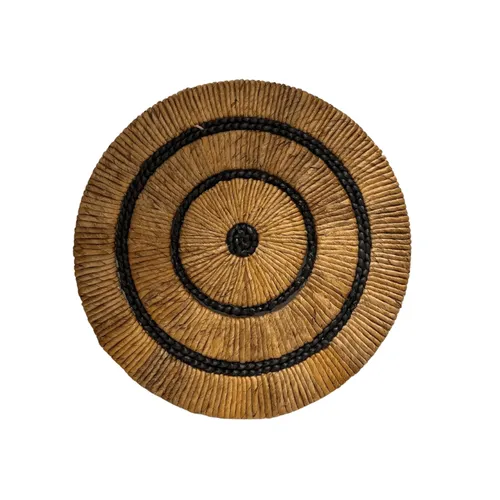 DECO PARED CRAFTS NAT. AROS NEGROS - 50% OFF - Espejos, Uruguay | Masinfinito Casa