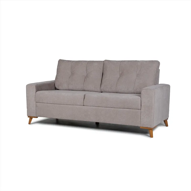 Sofá Katrina - Tela Microfibra - 3 cuerpos - 10287 (Tostado) en Marrón - Sillones y sofás, Uruguay | NYR