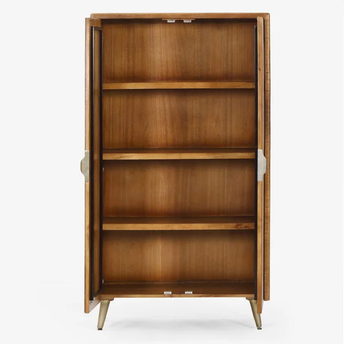 Placard 90cm 2 Puertas Madera Marron Renee en Marrón - Roperos y placares, Uruguay | Divino, vista 3