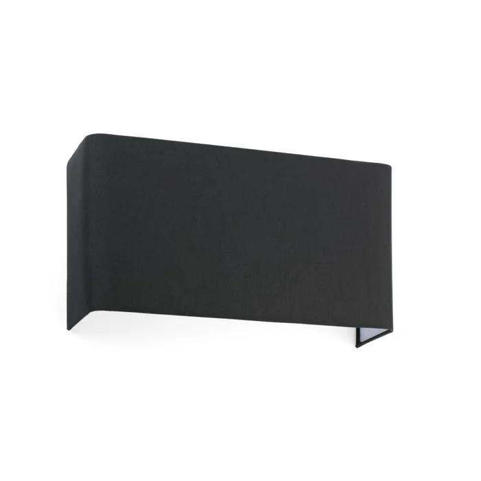 Aplique sleek rectangular negro en Negro - Iluminación, Uruguay | La Perla