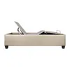 Cama Articulada 1 Plaza Mdf-y-tela Natural-beige Ajustable Veneza en Beige - Dormitorio, Uruguay | Divino, vista 3 de 4