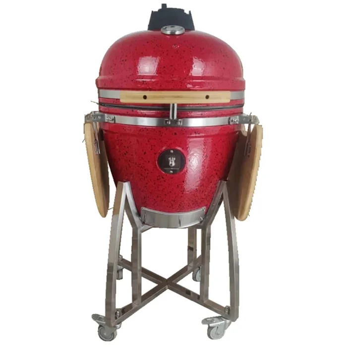 Kit Barbacoa Rojo Cerámica en Rojo - Exterior, Uruguay | Divino, vista 2