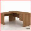 Escritorio esquinero 3 cajones – ME 4106 - Escritorios y sillas de escritorio, Uruguay | Punto Unión, vista 1 de 4