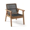 POLTRONA TRACO CUERDA NEGRA 58x72x83CM JATOBA - Muebles para el exterior, Uruguay | Vinibel, vista 1 de 6