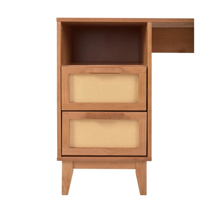 Escritorio 2 Cajones - Slim Desk - Escritorios y sillas de escritorio, Uruguay | Rústico Hogar, vista 3