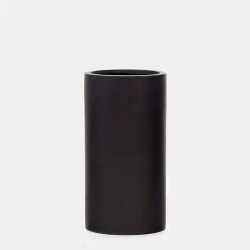 Macetero Aiguablava de cemento - negro Ø 42 cm en Blanco - Muebles para el exterior, Uruguay | Kavehome