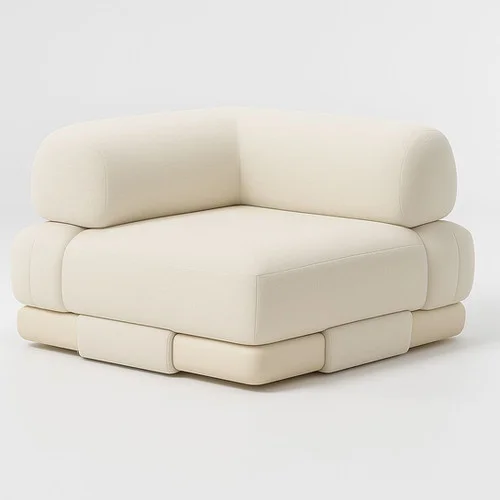 Block - Sofá Modular en Beige - Sillones y sofás, Uruguay | Bloop Home, vista 4