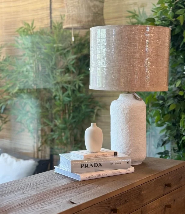 L.MESA ELIZA S en Blanco - Lámparas de mesa, Uruguay | Masinfinito Casa