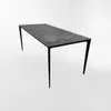 MESA DE EXTERIOR CELLINA NEGRO RECTANGULAR - Mesas de comedor, Uruguay | Viasono, vista 2 de 5
