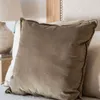 ALMOHADON TERCIOPELO OLIVA - 55 X 55 CMS en Verde oliva - Textiles, Uruguay | La Iberica, vista 11 de 22