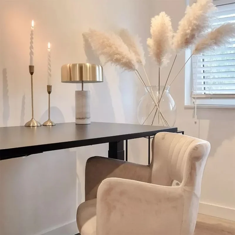 Lámpara de Mesa Derby Blanco en Blanco - Lámparas de mesa, Uruguay | Serlux, vista 9