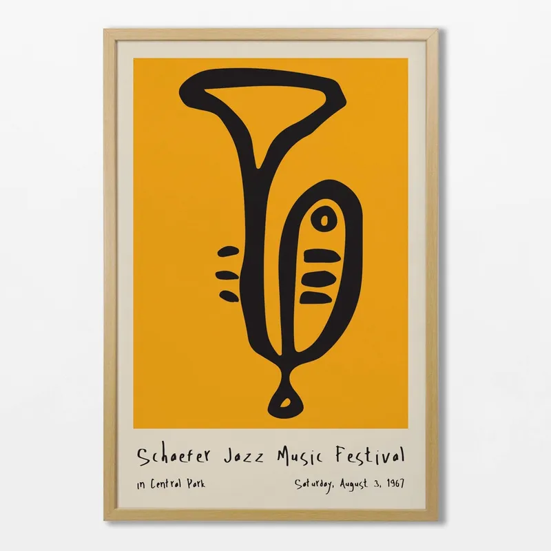 Jazz Music Festival N.02 en Amarillo - Láminas, Uruguay | La Cuadrería
