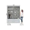 Placard Ropero 4 Puertas Mdf-y-mdp Blanco Americano en Blanco - Roperos y placares, Uruguay | Divino, vista 3 de 7