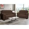 Juego De Living Sillon Sofa 2 Y 3 Cuerpos Tela en Marrón - Sillones y sofás, Uruguay | Soy Hogar, vista 3