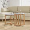 Set de mesas Upsala en Blanco - Mesas de living, Uruguay | La Cueva Muebles, vista 3 de 6