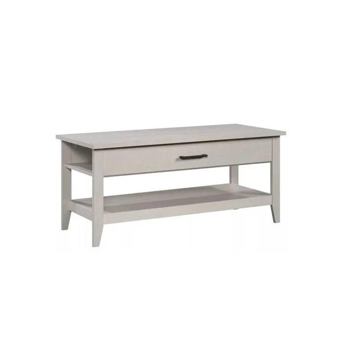 Mesa Ratona Articulada - Sauder - Linea Summit Station - Blanco en Blanco - Mesas de living, Uruguay | Ecowood, vista 5