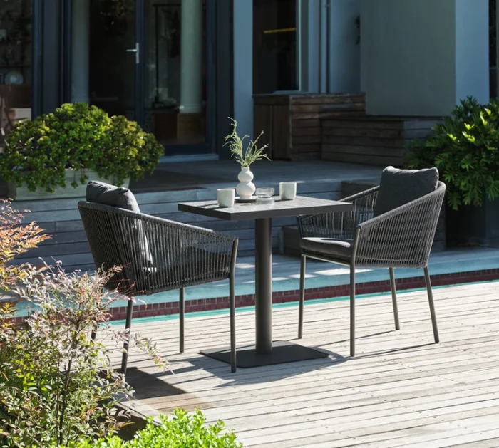 Mesa de balcón STENUNGSUND 60x60 cm gris en Gris - Muebles para el exterior, Uruguay | JYSK, vista 2