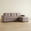 Sofá C/chaise Más De 4 Cuerpos Tela Marron Detroit Taupe en Beige - Sillones y sofás, Uruguay | Divino, vista 1 de 7