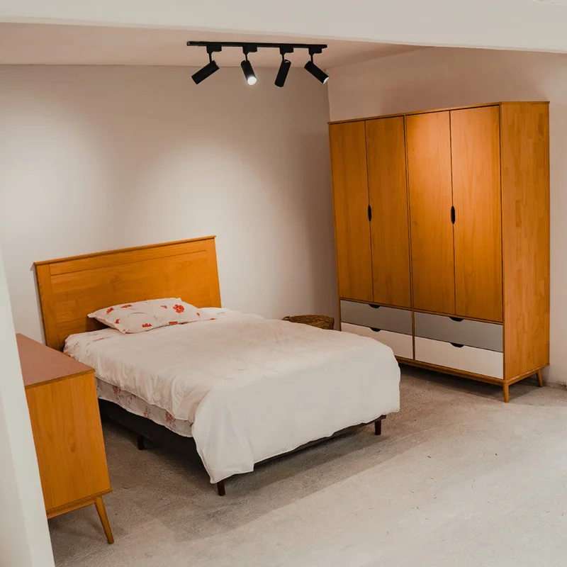 Ropero 3 Puertas Línea Praga en Multicolor - Roperos y placares, Uruguay | Ecowood, vista 4