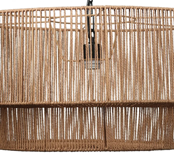 Lampara de techo - Rattan Vezza en Beige - Lámparas colgantes, Uruguay | Rústico Hogar, vista 3