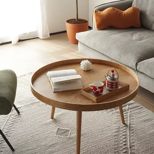 Mesa EMMA grande en Marrón - Mesas de living, Uruguay | Simple Deco