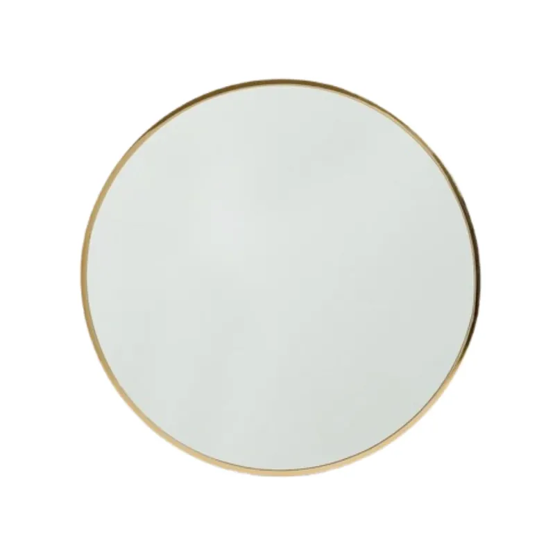 Espejo Redondo 60cm – Beige en Dorado - Espejos, Uruguay | Berna home