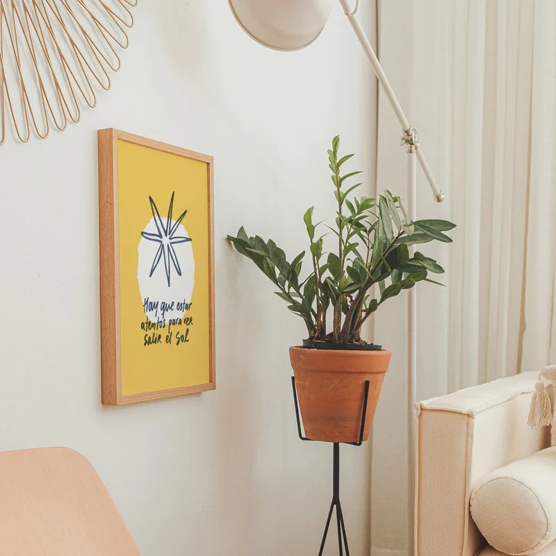 Si sos Millennial lo entendés - Cuadro Sol en Amarillo - Láminas, Uruguay | Kiosko de Mar, vista 4