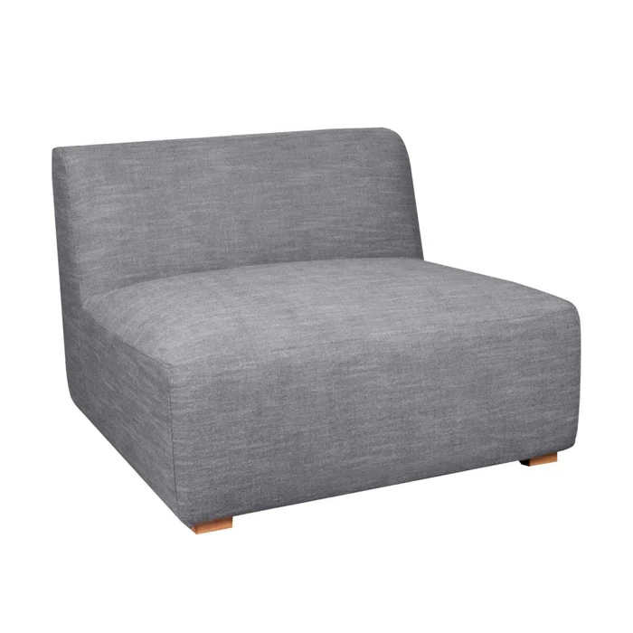 Sofá Modulable Tela Gris Chill en Gris - Sillones y sofás, Uruguay | Divino, vista 3